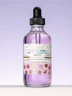 Aminnah I Donut Know What I'd Do Without You! Body Oil- NEW!